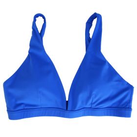 Women Deep V-Neck Sports Bras U-Shaped Back Sport Bras Padded Strappy Crop Open Back Low Impact Bras Sexy Fitness Tank Tops with Removable Pads for Gy (Option: M)