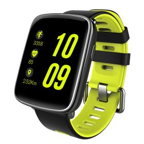 Smart Watch Fitness Tracker 1.54\'\' Color Screen IP68 Waterproof Activity Tracker w/ Heart Rate Monitor Pedometer Sleep Monitor (Option: green))