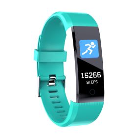 0.96\'\' Fitness Tracker Activity Tracker w/Heart Rate IP67 Waterproof Smart Band Blood Oxygen Sleep Monitor Pedometer Sedentary Reminder Call Message (Option: green))
