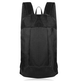 10L Outdoor Sport Backpack Waterproof Daypack Travel Knapsack Schoolbag for Sports Traveling Climbing Cycling Hiking (Option: black))